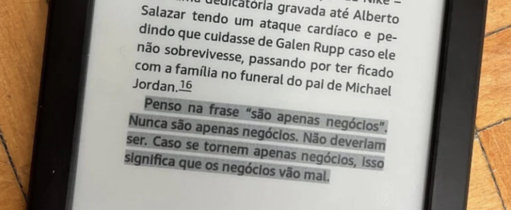 trecho a marca da vitoria