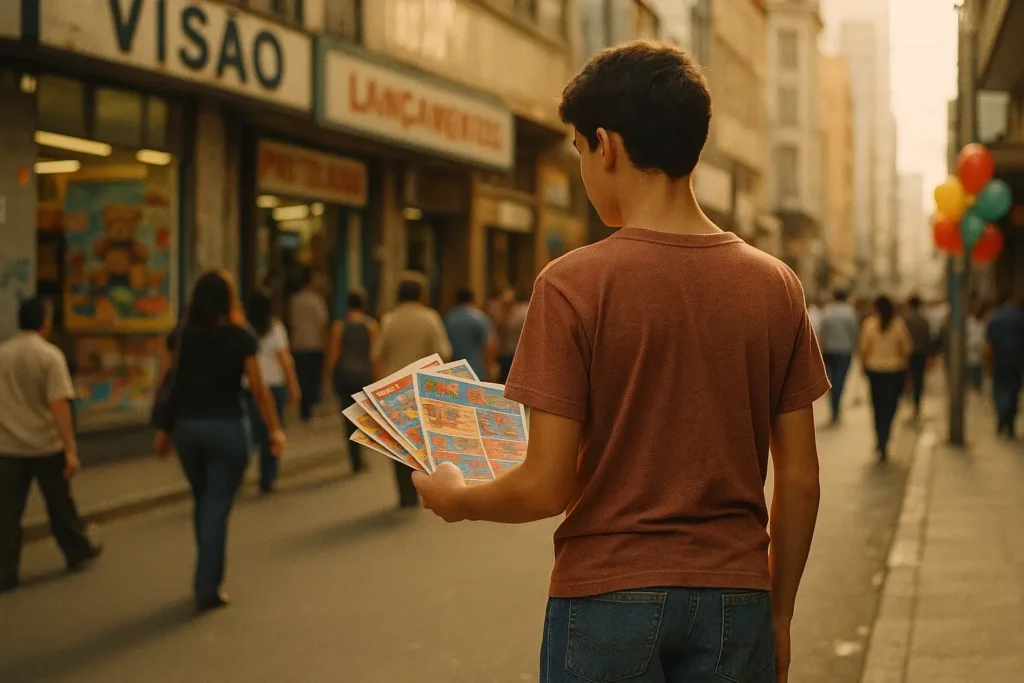 Qual foi o seu primeiro emprego?